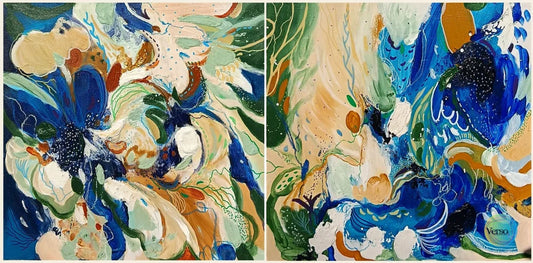 Pattern of Life - 100 x 50 cm / Mixed / Unframed, shipped in a roll