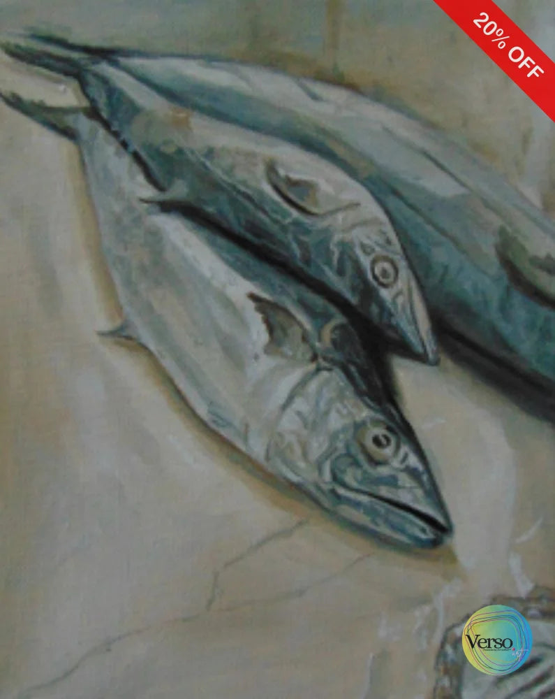 Pescadeía 20 x 25 cm / Oil / Unframed, shipped in roll