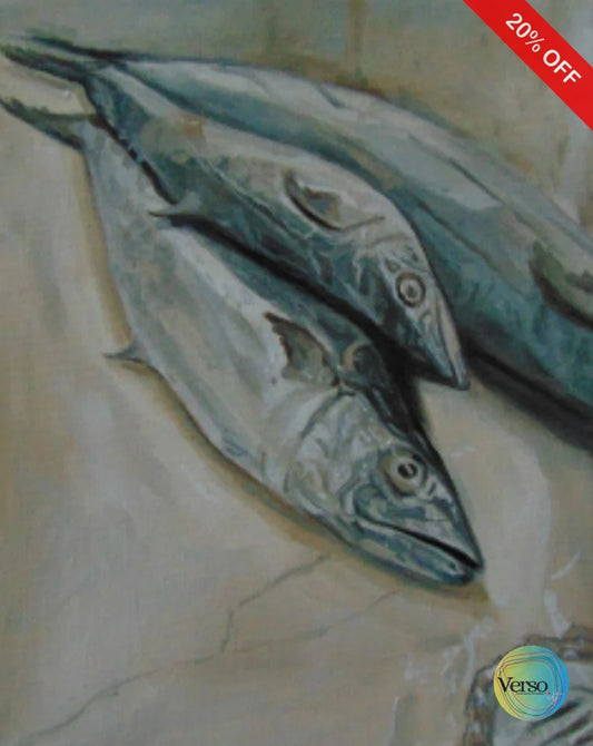 Pescadeía 20 x 25 cm / Oil / Unframed, shipped in roll