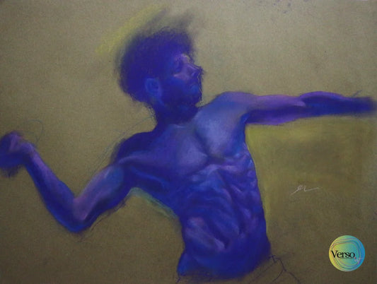 Portrait Study no.14 59.4 x 42 cm / Pastel / Unframed, shipped in roll