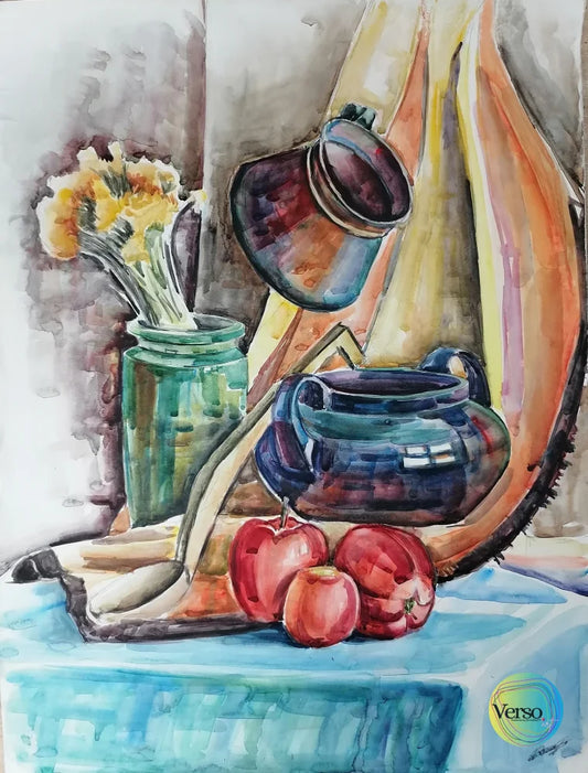Pots And A Vase