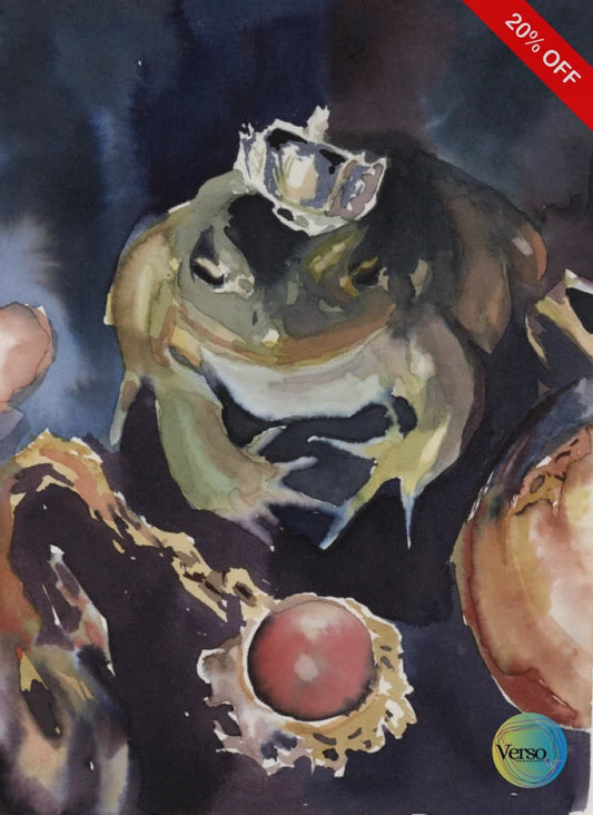 Presagio 14 x 18 cm / Watercolor / Unframed, shipped in a roll