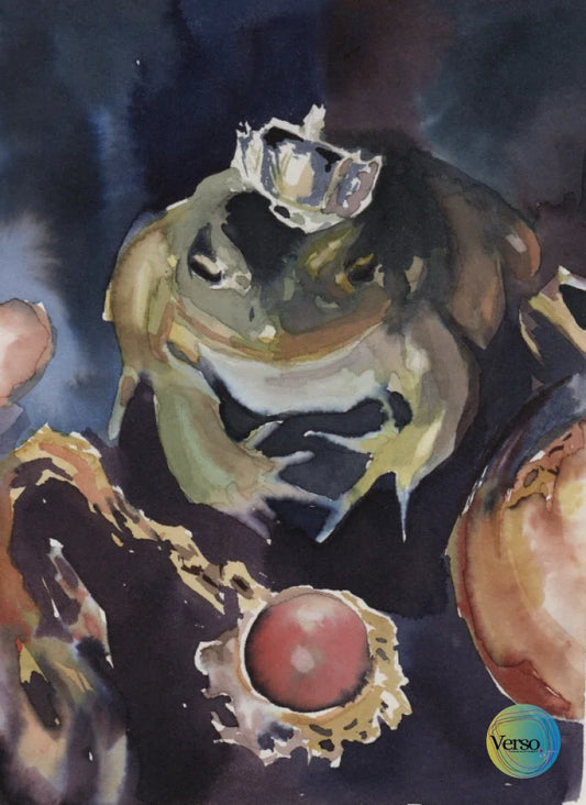 Presagio 14 x 18 cm / Watercolor / Unframed, shipped in a roll