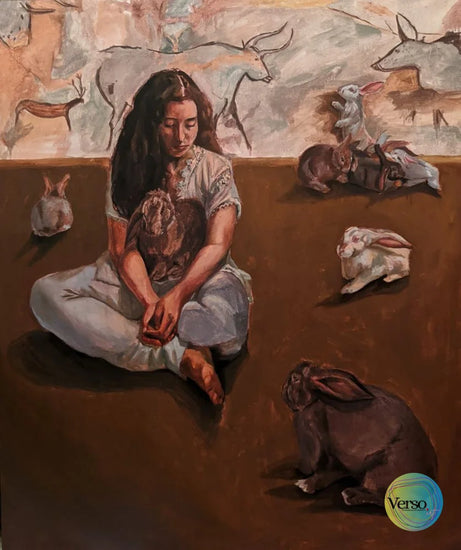 Primal instinct 100 x 120 cm / Oil / Unframed, shipped in roll