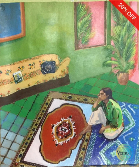 Quarantine Sadness 12 x 14 cm / Oil / Unframed, shipped in roll