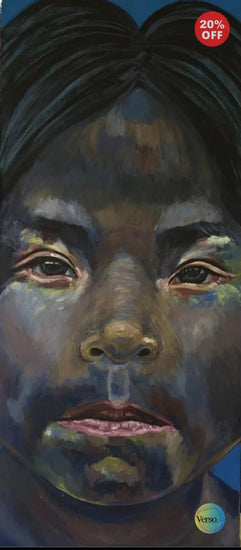 Quito 3 40 x 90 cm / Acrylic / Unframed, shipped in roll