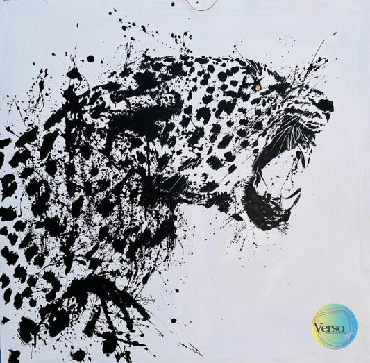 Ready 100 x 100 cm / Acrylic / Unframed, shipped in roll