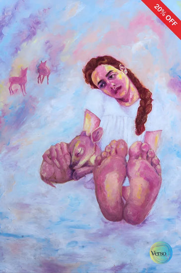 Recovery 70 x 100 cm / Oil / Unframed, shipped in roll