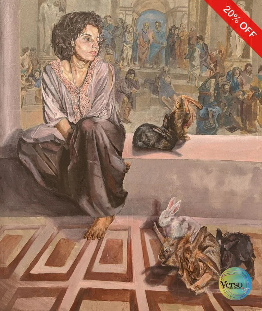 Reincarnation 150 x 180 cm / Oil / Unframed, shipped in roll