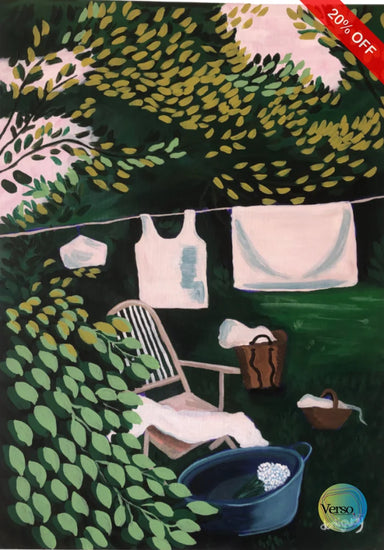 Ropa Colgada 50 x 70 cm / Acrylic / Unframed, shipped flat