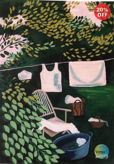 Ropa Colgada 50 x 70 cm / Acrylic / Unframed, shipped flat