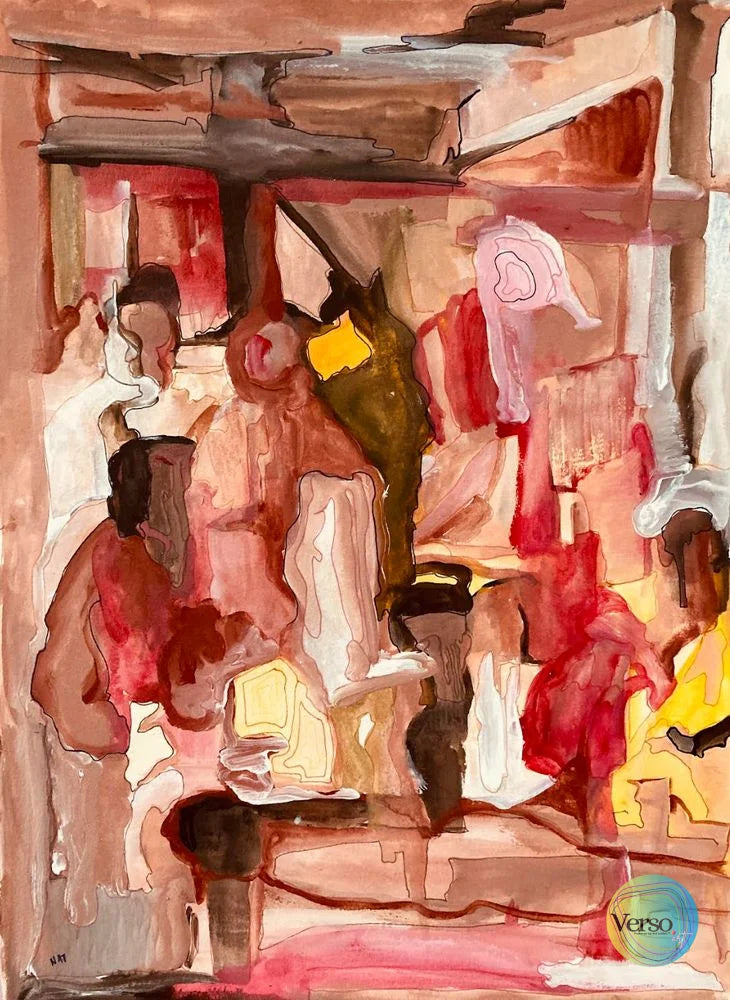 S/T 28 x 38 cm / Acrylic / Unframed, shipped in roll