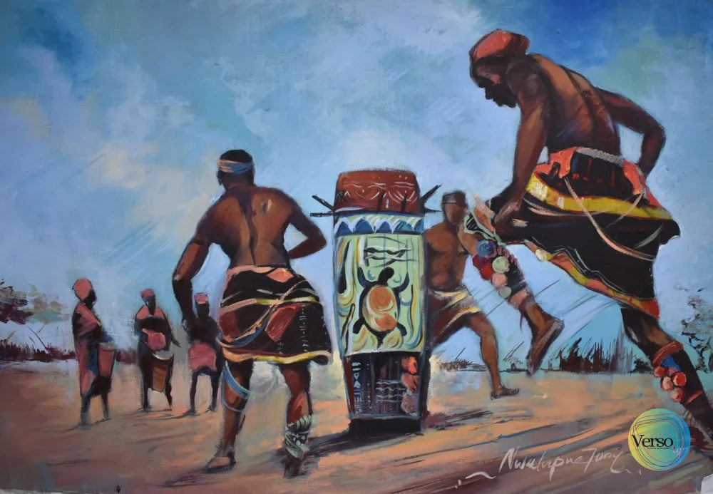 Saco Dance 36 x 24 cm / Acrylic / Unframed, shipped in roll