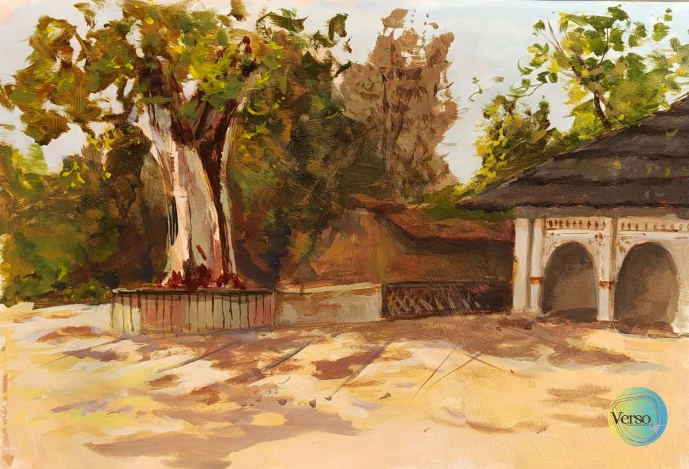 Sacred Shade 16 x 12 inch / Acrylic / Unframed, shipped in a roll