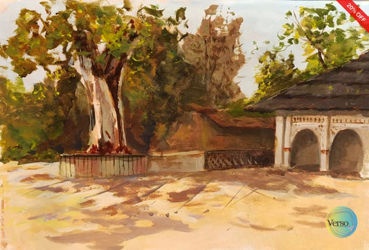 Sacred Shade 16 x 12 inch / Acrylic / Unframed, shipped in a roll