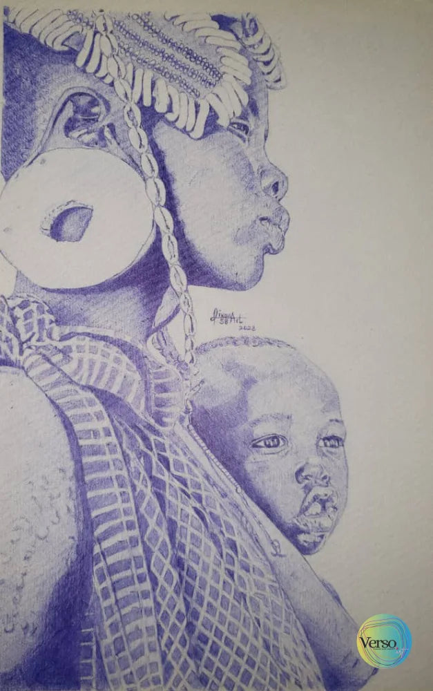 Safe Haven 16 x 28.3 cm / Pen & Ink / Unframed, shipped in roll