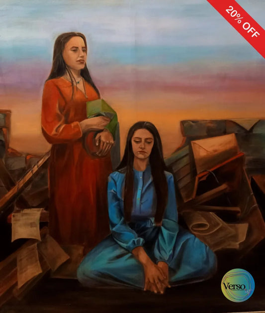 self chaos 140 x 160 cm / Oil / Unframed, shipped in roll