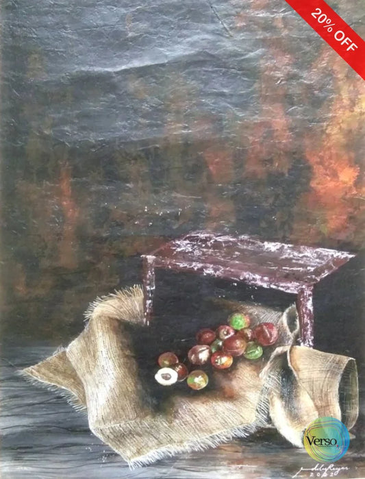 Sereguelas 18 x 24 cm / Acrylic / Unframed, shipped in roll