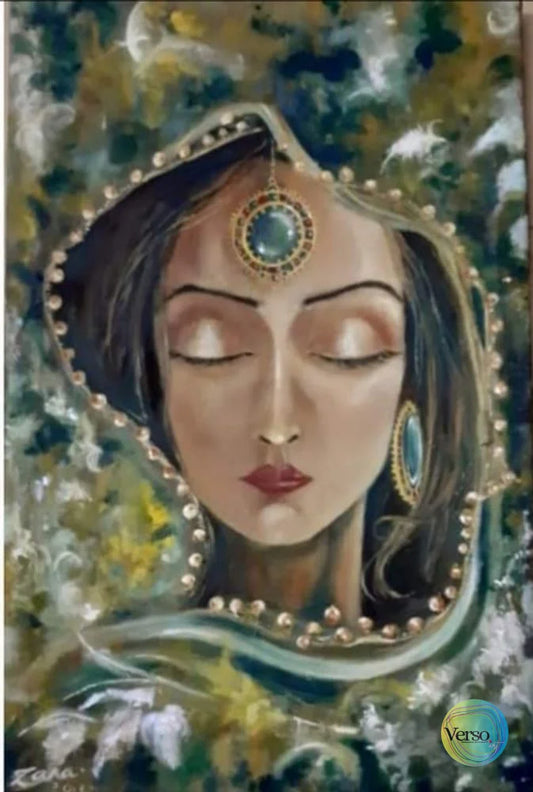 Serenity 12 x 18 cm / Oil / Unframed, shipped in roll