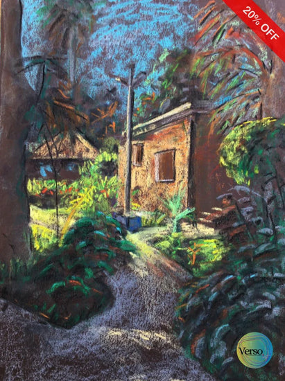 Shaqar Eldor 35 x 50 cm / Pastel / Unframed, shipped in a roll