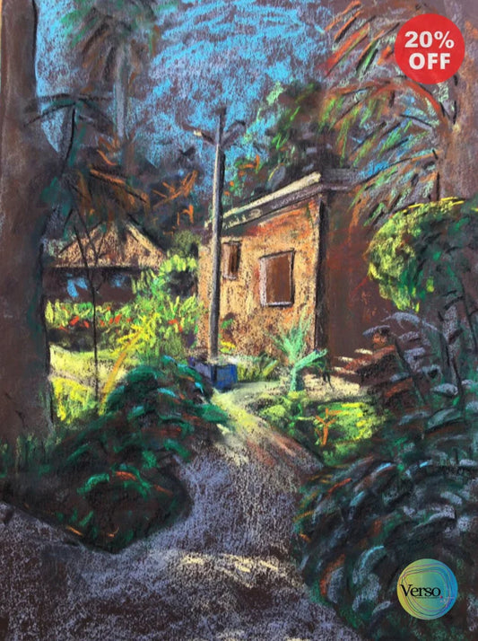 Shaqar Eldor 35 x 50 cm / Pastel / Unframed, shipped in a roll