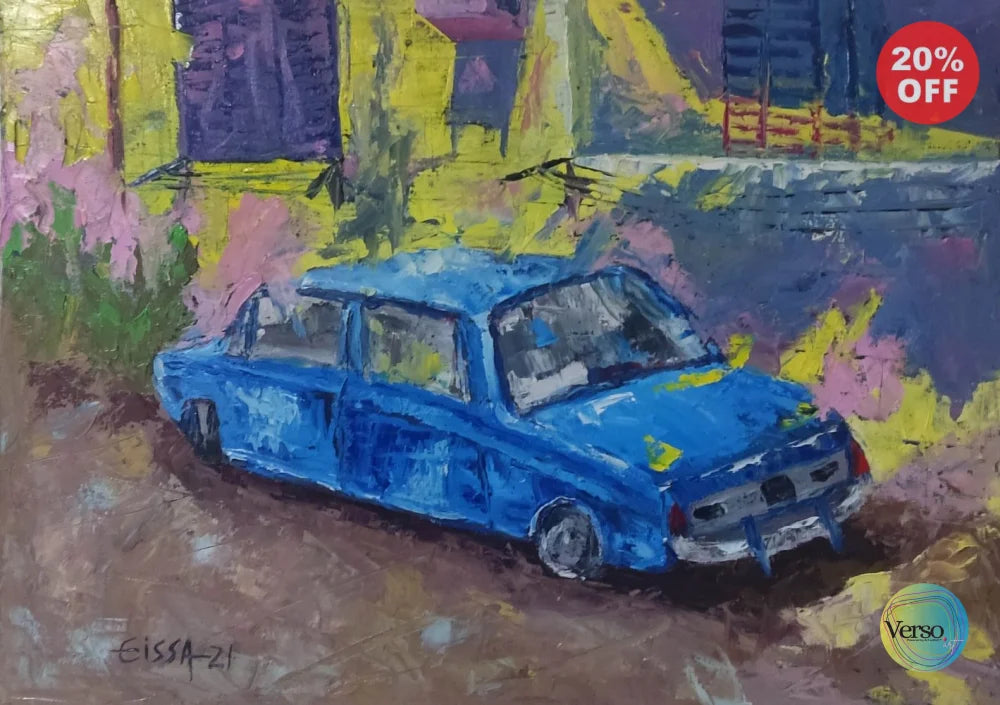 Side Street 70 x 50 cm / Oil / Unframed, shipped in roll