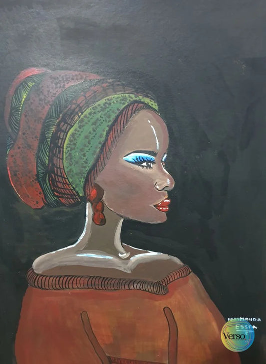 Silent Elegance - 40 x 80 cm / Acrylic / Unframed, shipped in a roll
