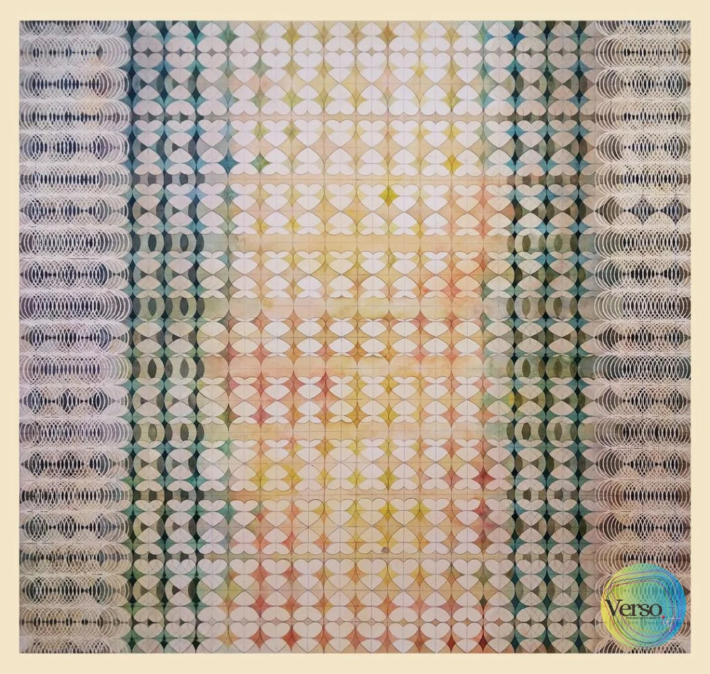 Silih Menyilih #1 - 84 x 80 cm / Watercolor / Unframed, shipped in a roll