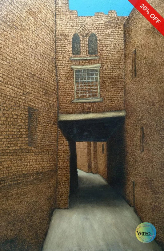 Siwa Series 4 80 x 120 cm / Oil / Unframed, shipped in a roll