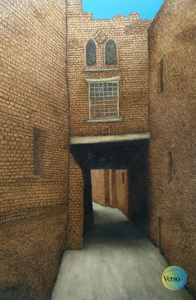 Siwa Series 4 80 x 120 cm / Oil / Unframed, shipped in a roll