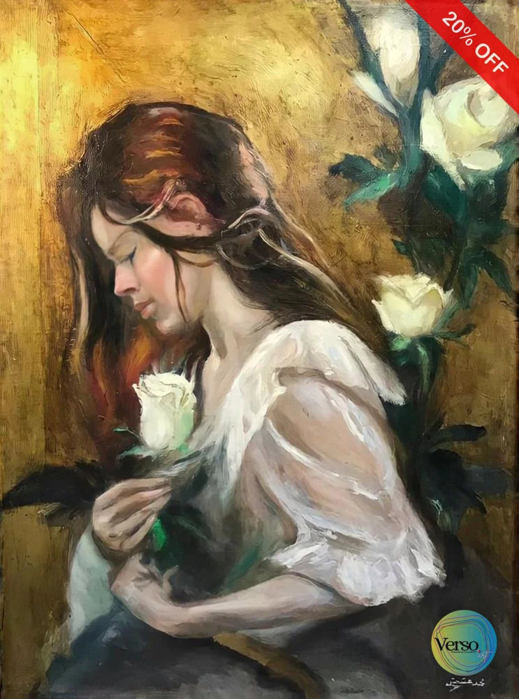 Soul antidote 50 x 70 cm / Oil / Unframed, shipped in roll