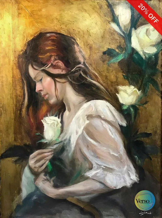 Soul antidote 50 x 70 cm / Oil / Unframed, shipped in roll