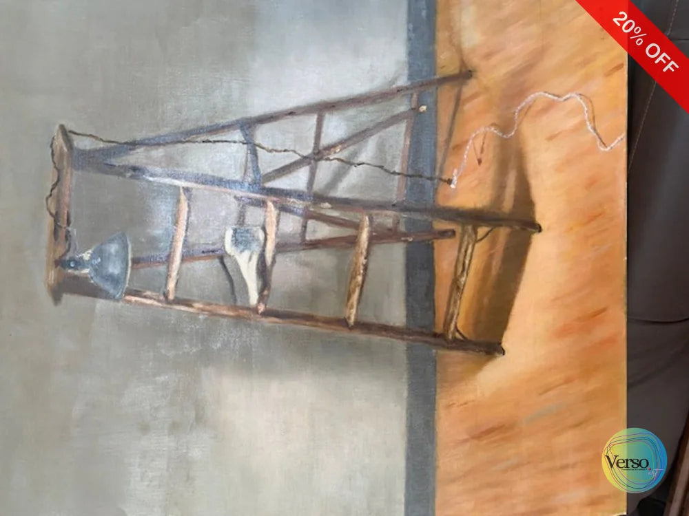 steps to success 32 x 42 cm / Oil / Unframed, shipped in a roll