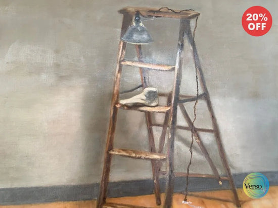 steps to success 32 x 42 cm / Oil / Unframed, shipped in a roll