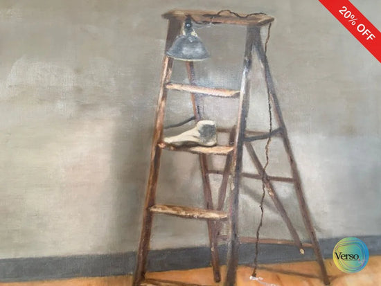 steps to success 32 x 42 cm / Oil / Unframed, shipped in a roll