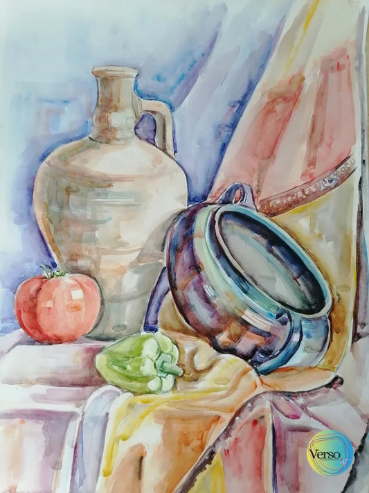 Still Life With Pots