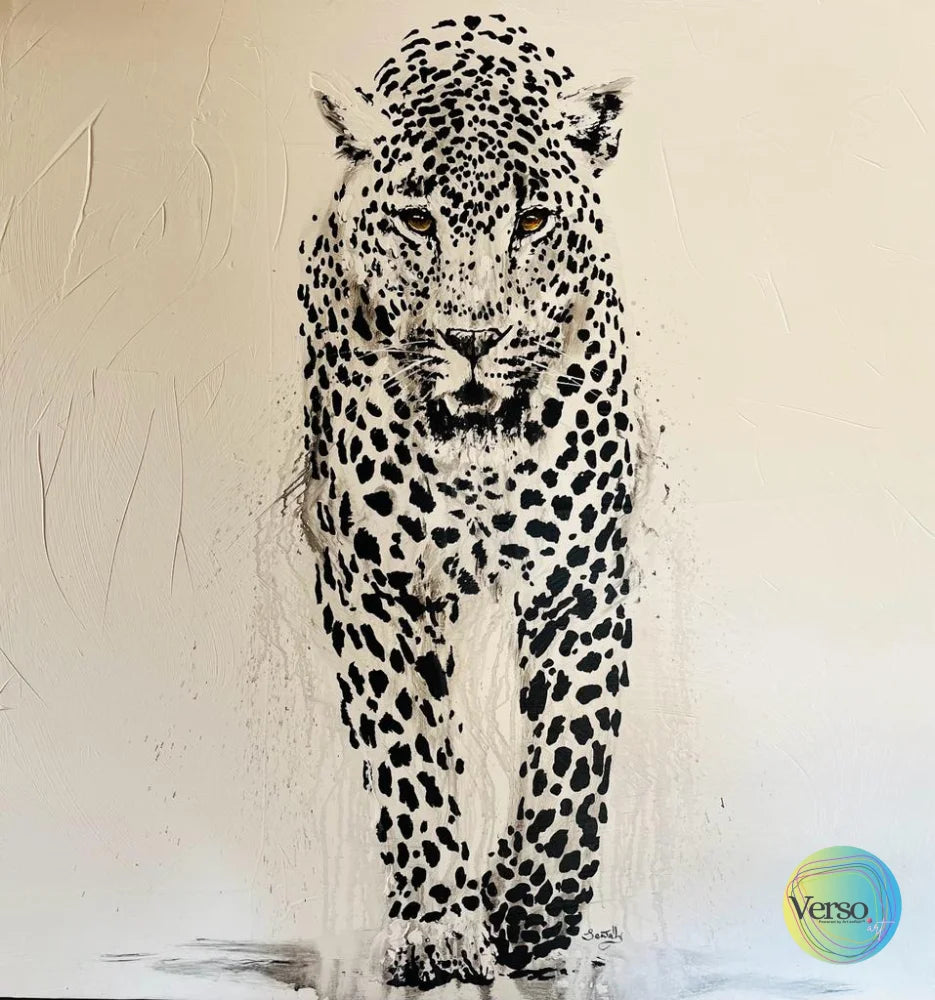 Strolling 100 x 100 cm / Acrylic / Unframed, shipped in roll