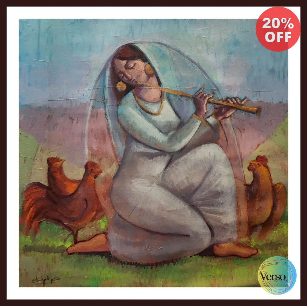 Tajurba Series 2 30 x 40 cm / Oil / Framed, shipped flat