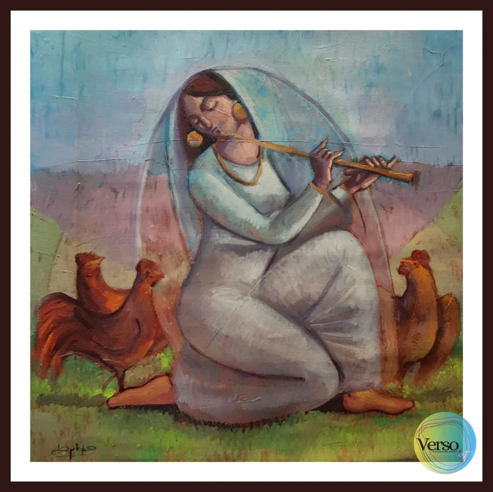 Tajurba Series 2 30 x 40 cm / Oil / Framed, shipped flat