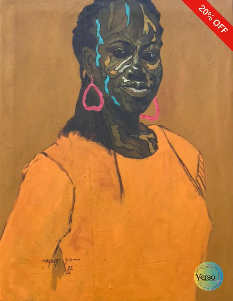 Tales of a sojourner 36 x 36 cm / Acrylic / Unframed, shipped in a roll