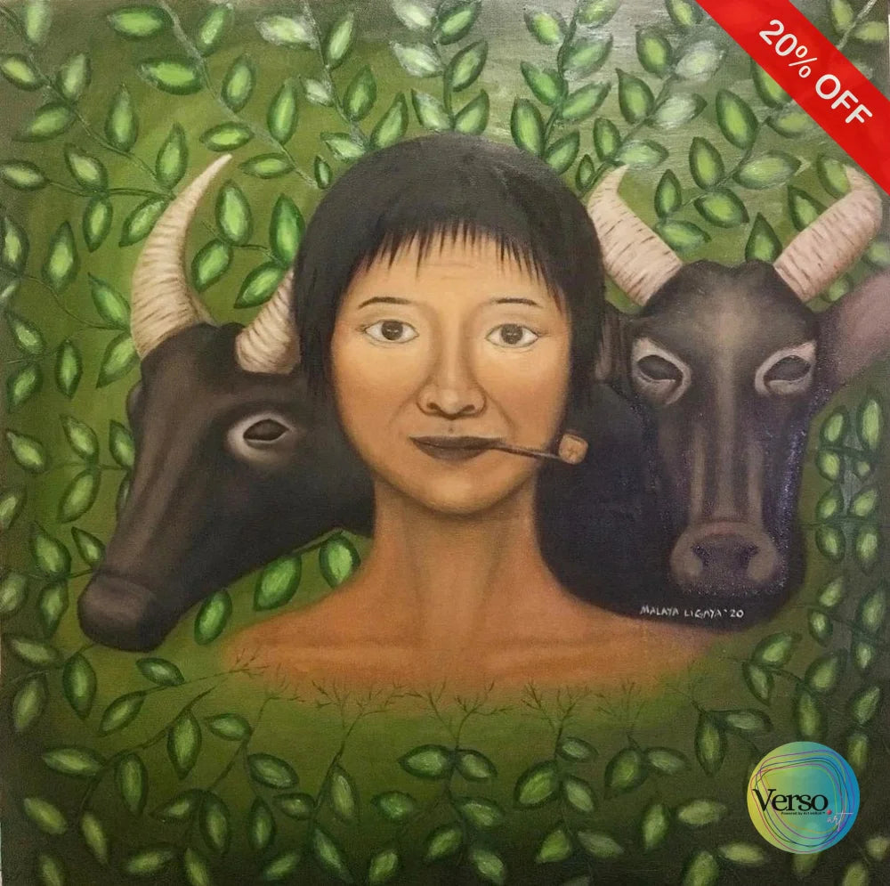 TAM2 24 x 24 inch / Oil / Unframed, shipped in a roll