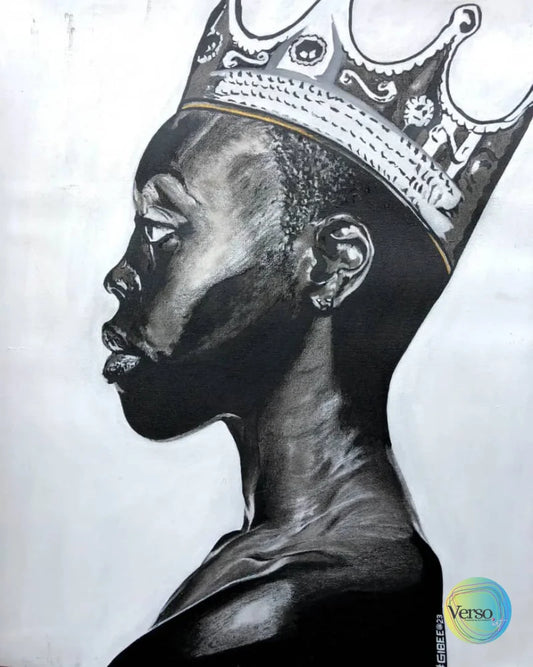 The Black Queen 23.5 x 29.5 cm / Mixed / Unframed, shipped in roll