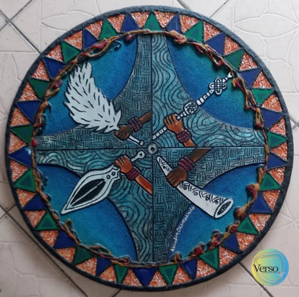 The Circle 26 x 20 cm / Pastel / Unframed, shipped in a roll