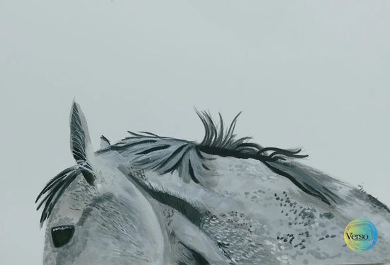 The Companion 40 x 50 cm / Watercolor / Unframed, shipped in roll