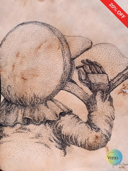 The Cycle is Flooded with Information #1 21 x 29.7 cm / Pen & Ink / Unframed, shipped in roll