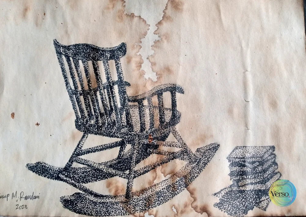 The Cycle is Flooded with Information #2 21 x 14.8 cm / Pen & Ink / Unframed, shipped in roll