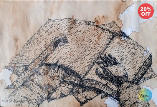 The Cycle is Flooded with Information #3 21 x 14.8 cm / Pen & Ink / Unframed, shipped in roll