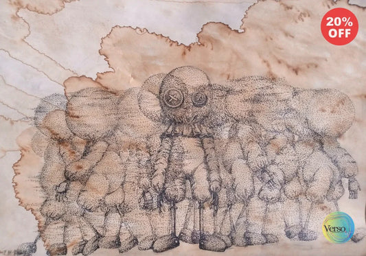 The Cycle is Flooded with Information #4 29.7 x 21 cm / Pen & Ink / Unframed, shipped in roll