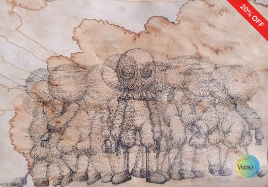 The Cycle is Flooded with Information #4 29.7 x 21 cm / Pen & Ink / Unframed, shipped in roll