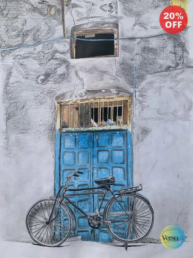 The Cycle that Stays 17 x 23 cm / Mixed / Unframed, shipped in roll